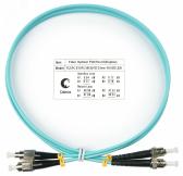 Шнур оптический duplex 1м FC-ST 50/125 mm OM3 LSZH FOP-50-FC-ST-1m (FOP-50-FC-ST-1m) - артикул FOP-50-FC-ST-1m