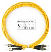 Шнур оптический duplex 2м FC-ST 9/125 sm  LSZH FOP(d)-9-FC-ST-2m (FOP(d)-9-FC-ST-2m) - артикул FOP(d)-9-FC-ST-2m
