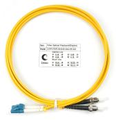 Шнур оптический duplex 2м LC-ST 9/125 sm  LSZH FOP(d)-9-LC-ST-2m (FOP(d)-9-LC-ST-2m) - артикул FOP(d)-9-LC-ST-2m