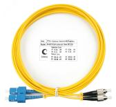 Шнур оптический duplex 3м SC-FC 9/125 sm  LSZH FOP(d)-9-SC-FC-3m (FOP(d)-9-SC-FC-3m) - артикул FOP(d)-9-SC-FC-3m