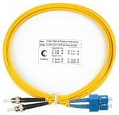 Шнур оптический duplex 2м SC-ST 9/125 sm  LSZH FOP(d)-9-SC-ST-2m (FOP(d)-9-SC-ST-2m) - артикул FOP(d)-9-SC-ST-2m