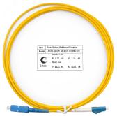 Шнур оптический simplex 2м LC-SC 9/125 sm  LSZH FOP(s)-9-LC-SC-2m (FOP(s)-9-LC-SC-2m) - артикул FOP(s)-9-LC-SC-2m