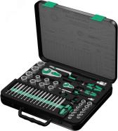 Набор с трещоткой DR 1/4 и 1/2 43 предмета. 8100 SA/SC 2 Zyklop Speed (WE-160785) - артикул WE-160785