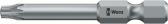 Бита 5-лучевая 867/4 Z IPR TORX PLUS (5-lobe TORX) с отверстием под штифт вязкая твёрдость хвостовик шестигранный 1/4 E 6.3 15 IPR x 89 мм - артикул WE-134720