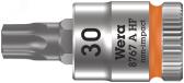 Головка торцевая 8767 A HF TORX Zyklop со вставкой DR 1/4 с функцией фиксации крепежа TX 30X28 мм - артикул WE-003369