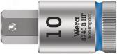 Головка торцевая 8740 B Hex-Plus HF Zyklop со вставкой под внутренний шестигранник DR 3/8 с функцией фиксации крепежа 10X38.5 мм - артикул WE-003043