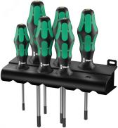 Набор отверток Kraftform Plus + подставка 6 предметов. 367/6 TORX - WERA, артикул WE-028062