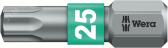Бита биторсионная 867/1 BTZ TORX вязкая твердость хвостовик 1/4 C 6.3 TX 25X25 мм - WERA, артикул WE-066126