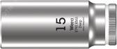 Головка торцевая шестигранная 8790 HMA Deep DR 1/4 глубокая 15X50 мм - WERA, артикул WE-004512