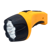 Фонарь ручной аккумуляторный MLA 02 4LED 120Lm 8ч 2 режима, з/у 230В ЧЕРНО-ЖЁЛТЫЙ | 4690612031767 | IN HOME - артикул 4690612031767