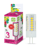 Лампа светодиодная LED-JC-standard 3Вт 12В G4 6500К 270Лм | 4690612026381 | ASD - артикул 4690612026381