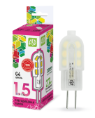 Лампа светодиодная LED-JC-standard 1.5Вт 12В G4 6500К 135Лм | 4690612026367 | ASD - артикул 4690612026367