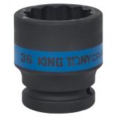 Головка торцевая ударная двенадцатигранная 3/4', 36 мм - артикул 653036M