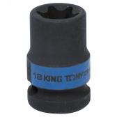 Головка торцевая ударная TORX Е-стандарт 1/2', E18, L = 38 мм - артикул 457518M
