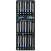 Набор вставок (бит) 10 мм, TORX, SPLINE, HEX, ложемент, 44 предмета - артикул 9-1044CQV