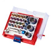 Набор вставок ‘‘бит‘‘ 1/4‘ TORX HEX PZ PH SLOT 28 предметов (058-10028C) - артикул 058-10028C
