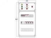 Щит управления электрообогревом DEVIBOX FHR 2x4400 D330 (в комплекте с терморегулятором и датчиком температуры) (DBFR16) - артикул DBFR16