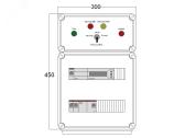 Щит управления электрообогревом DEVIBOX HR 1x1700 D850 (в комплекте с терморегулятором) (DBR001) - артикул DBR001
