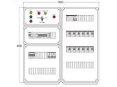 Щит управления электрообогревом DEVIBOX HR 12x2800 D850 (в комплекте с терморегулятором) (DBR020) - артикул DBR020