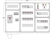 Щит управления электрообогревом DEVIBOX HR 18x4400 D316 (в комплекте с терморегулятором и датчиком температуры) (DBR106) - артикул DBR106