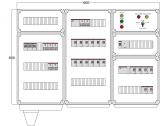Щит управления электрообогревом DEVIBOX HR 18x2800 D330 (в комплекте с терморегулятором и датчиком температуры) (DBR130) - артикул DBR130