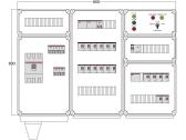 Щит управления электрообогревом DEVIBOX HR 18x4400 D330 (в комплекте с терморегулятором и датчиком температуры) (DBR142) - артикул DBR142