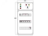 Щит управления электрообогревом DEVIbox HS 5x2700 D330 (в комплекте с терморегулятором и датчиком температуры) (DBS125) - артикул DBS125