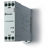 Термисторное реле (PTC); без памяти отказов; питание 24В АС/DC; выход 1NO 10A; ширина 22.5мм; степень защиты IP20 | 719100240300PAS | Finder - артикул 719100240300PAS