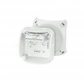 Коробка клеммная 5 положений до 4мм2 104х104х70 IP66/67 серая стойкая к УФ - артикул 62000047