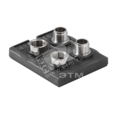 Концентратор сигнала SAI GHDE 4M12 2S2B - артикул 1246570000