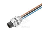 Штекер встраиваемый SAIE-M8R-3-0.5U-FP-M8 - артикул 1861280000
