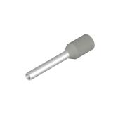 Наконечник кабельный без изоляции, изолированный, 12 mm, 10 mm, серый (9019050000) - артикул 9019050000