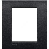LivingLight Рамка AIR 3+3 модуля Черная лава (LNC4826NL) - артикул LNC4826NL