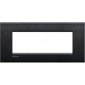 LivingLight Рамка AIR 7 постов Черная лава (LNC4807NL) - артикул LNC4807NL
