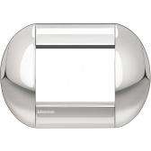 LivingLight Рамка овальная 3 поста Хром (LNB4803CR) - артикул LNB4803CR