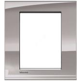 LivingLight Рамка прямоугольная 3+3 модуля Никель (LNA4826NS) - артикул LNA4826NS