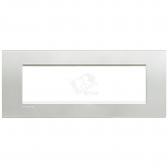LivingLight Рамка прямоугольная 7 постов Серебро (LNA4807AG) - артикул LNA4807AG
