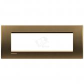 LivingLight Рамка прямоугольная 7 постов Бронза (LNA4807BZ) - артикул LNA4807BZ
