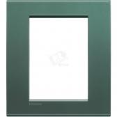 LivingLight Рамка прямоугольная 3+3 модуля Зеленый шелк (LNA4826PK) - артикул LNA4826PK