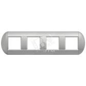 LivingLight Рамка овальная 4 поста Кордова - артикул LNB4802M4CO