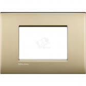 LivingLight Рамка AIR 3 поста Матовое золото (LNC4803OF) - артикул LNC4803OF