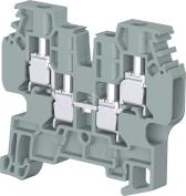 Клемма C4/6.4A винтовая одна цепь 4 зажима 4мм.кв. (1SNL506510R0000) - артикул 1SNL506510R0000