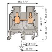 Клемма винтовая M10/10.V0 10мм.кв. (ENT1SNA195120R1000) - артикул ENT1SNA195120R1000