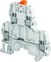 Клемма винтовая ZS4-D2-S - 4 мм?, 2 уровня, 4 зажима, ножевой разъединитель на верхнем уровне (1SNK505315R0000) - артикул 1SNK505315R0000