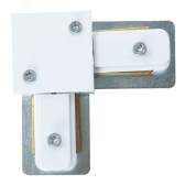 Коннектор для шинопровода TRACK ACCESSORIES Пластик Белый - артикул A120233L
