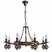 Люстра Arte Lamp CARTWHEEL A4550LM-8CK (A4550LM-8CK) - артикул A4550LM-8CK