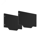 Внешняя заглушка для магнитного шинопровода для натяжного потолка LINEA-ACCESSORIES Алюминий Чёрный - артикул A483206E