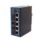 Коммутатор неуправляемый 7 портов, 5х10/100/1000BaseT, 1000Base-F SFP, 100/1000Base-X SFP (1P1EHG73070001G) - артикул 1P1EHG73070001G