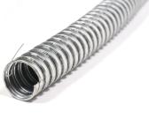 Металлорукав Р3-Ц 25 (50 м/уп.) с протяжкой (zeta44906) - артикул zeta44906