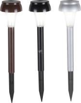 Светильник 1xLED 0.06W 1V Ni MH 40mAh 1.2V D55хH265 inkl. солнечная батарея металл/пластик IP44 (33963-12) - артикул 33963-12